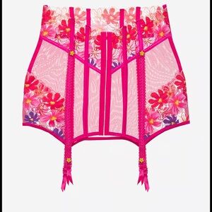 NWT For Love and Lemons Anemone Floral Garter Skirt Small
